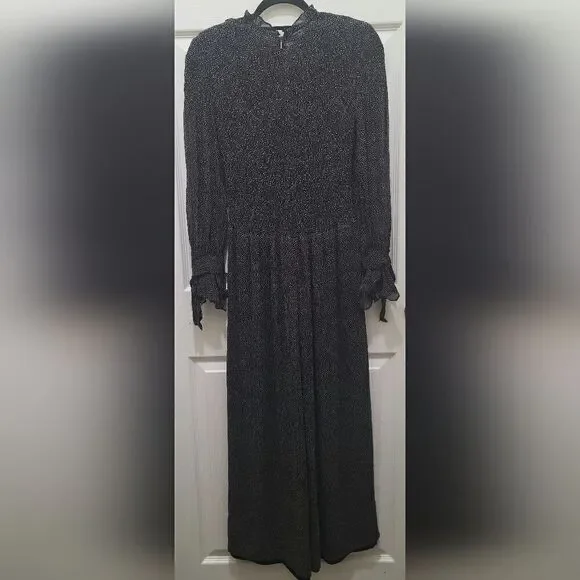 Rebecca Taylor Pebble Print Silk Chiffon Jumpusit - Picture 4 of 15